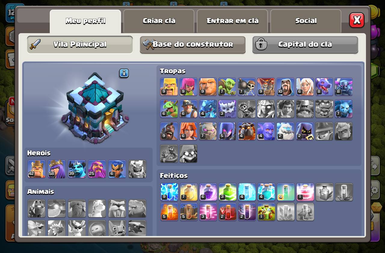 Conta Clash of Clans CV13 nivel 120 - herois fortes — foto 3
