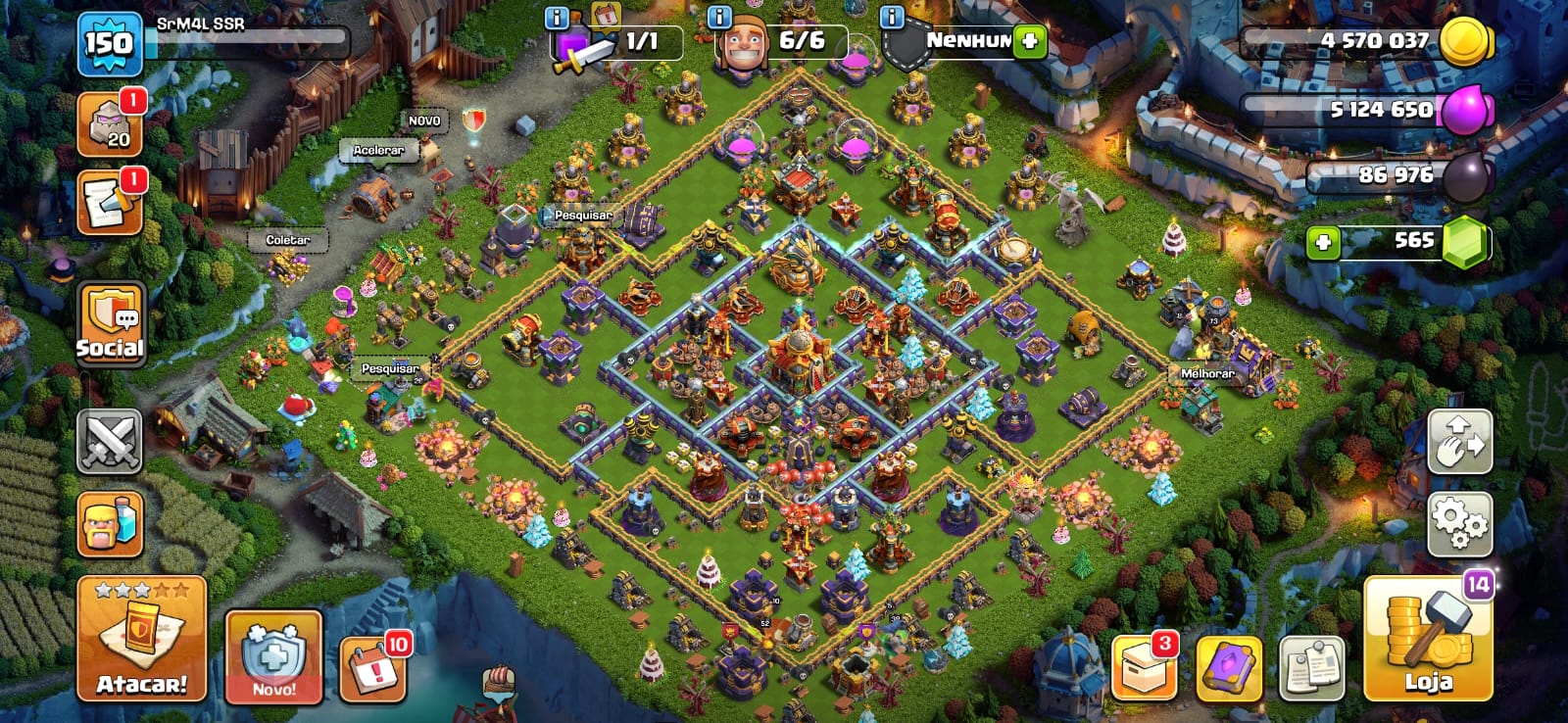 CV 16 | Lvl 150 | Rainha 73 | Guardião 38 | Liga Lenda — foto 2